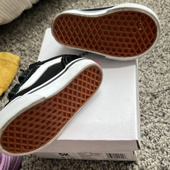 Toddler vans original  old skool Velcro’s 4c - Picture 7 of 10
